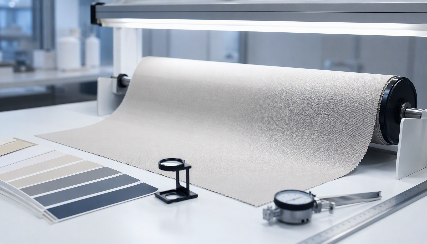 Fabric quality control inspection